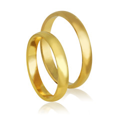 Wedding ring classic yellow gold 3.30mm